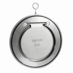 Stainless Steel Single Disc Check Valve for Water Oil Gas Medium EPDM Seat SS304
