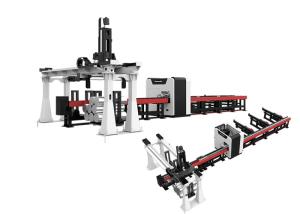 China Aluminum Bars Sawing System 400mm*400mm factory