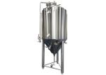 Stainless Steel Conical Beer Fermenter In Beverage Processing Machinery
