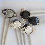 6.3mm Vertical Mount KSD301 Ceramic Bimetal Thermostat 10A 250V 92C For G18 Pipe