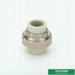 Industrial Double Threaded Union PPR Pipe Fittings 20 X 1 / 2" Good Impact