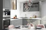 Easy Top Modern Customized TV Sets Living Room Kitchen Cabinets With Shaker
