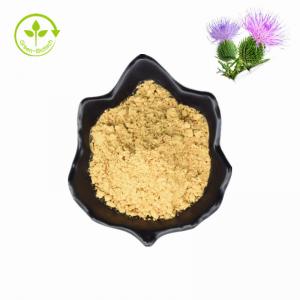 China Bulk Price Healthcare Supplement Silymarin Powder Organic Silibin Silymarin Powder factory