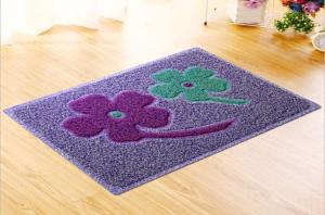 China Beautiful Flat Door Mat , Rubber Backed Coir Door Mats Thickness 10mm factory