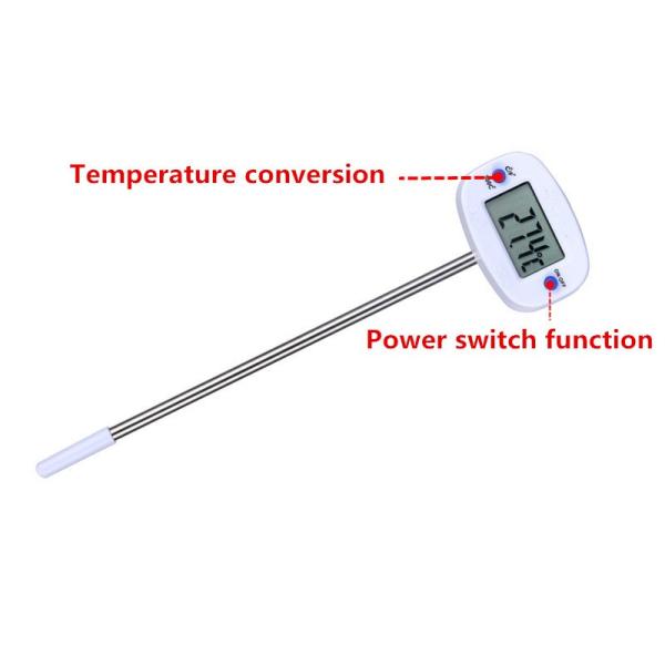 LCD Display Digital Probe Cooking Thermometer Food Temperature Sensor For BBQ