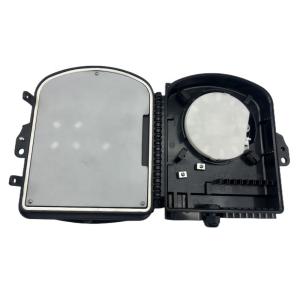 China Outdoor Fiber Distribution Box 24/12 Cores SC APC Indoor/Outdoor Wall Mounted Black factory