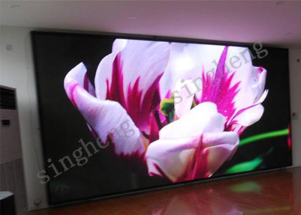 3mm Pixel Pitch Full Color LED Display 3200 - 9300k Color Temp Fixed Installatio