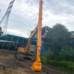 Custom Excavator Telescopic Boom Stick 14M For 20 Ton Excavator PC200 SH200 ,
