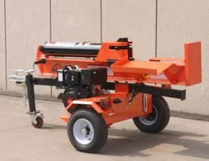 China Fluid Pressure Woods Log Splitter 42T Gasoline Engine Electric Start With Recoil factory