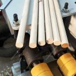 1.1kw Feeding Motor Wood Stick Broom Stick Top Machine for Small Wood Broom