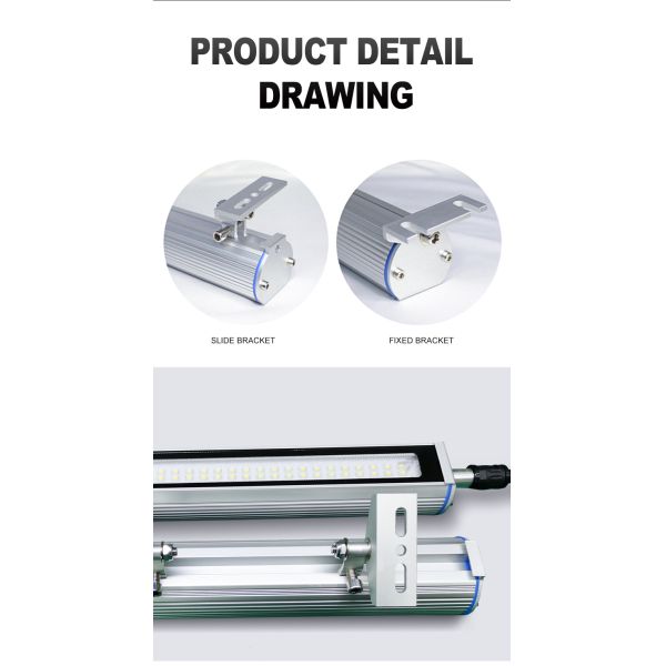 24V Machine Tool CNC Machine Work Lights 6000K 70000hrs Easy Installation