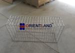 50×100mm Welded Galvanized Gabion Baskets Garden Border Walls Rectangular Hole