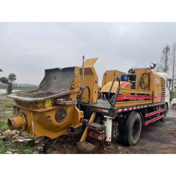 Shacman Used Truck Mounted Concrete Line Pump Wet Shotcrete Type