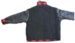 Pill Resistant Mens Heavy Duty Fleece Jacket Knit Print 100% Polyester Shell