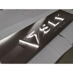 Three-Dimensional Led Logo Signs Letter Edge Light Outdoor Backlit Channel