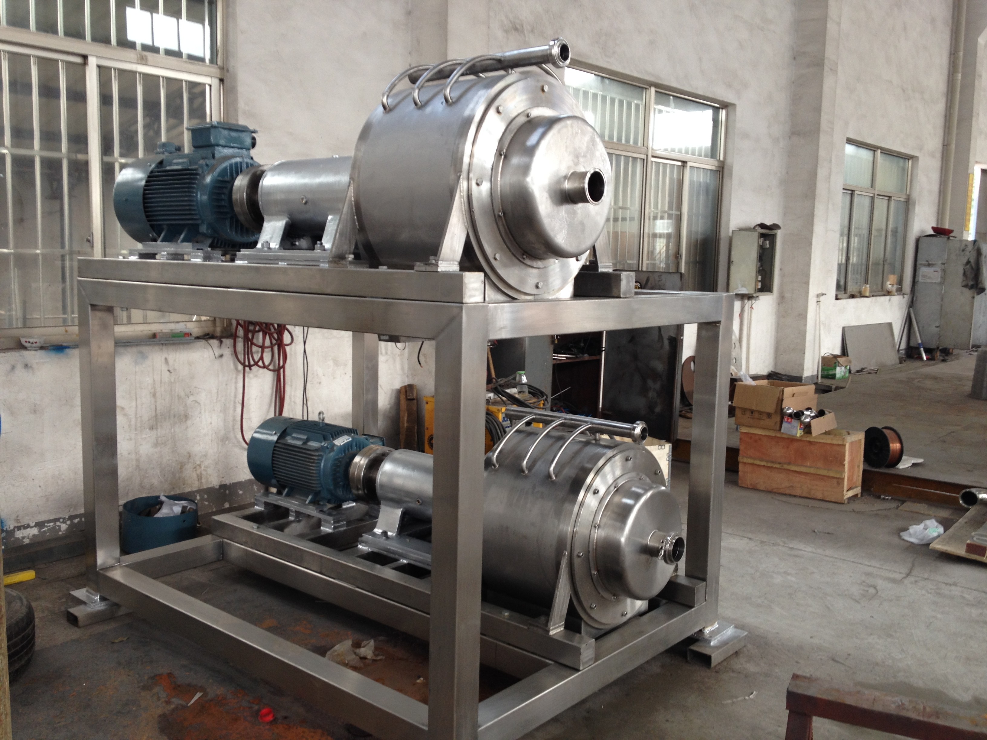 SUS304 Pineapple Mango Pulp Making Machine 10t/H Energy Saving