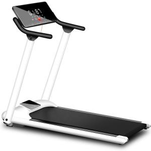 China 110 / 220V Motorized Indoor Portable Treadmill For Home Fitness factory
