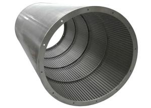 China Stainless Steel 316 Johnson Wedge Wire Screens for Waste Water Treatment factory