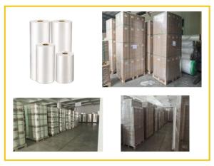 China PET PVC Soft Touch Lamination Film 50-60℃ Roll Sheet For Packaging factory