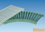 ISO DV-N Stainless Steel Expandable Gravity Roller Conveyor