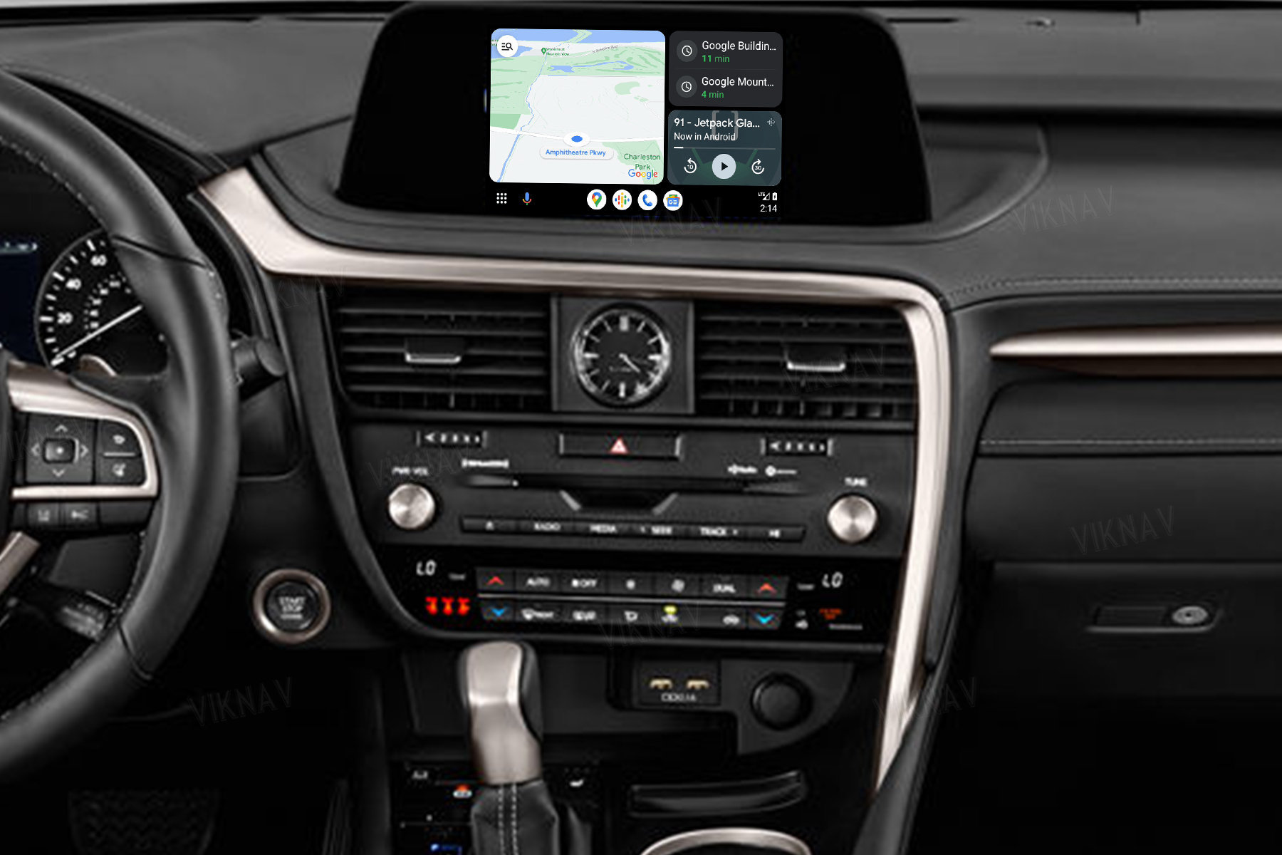 Viknav Fit For Original Car 8 Inch Screen Linux System For Lexus RX 2020 2021 2022 Wireless Apple CarPlay Android Auto