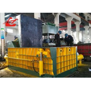 Turn Out 88kw Scrap Car Baler With Hand Valve Control For Automotive Recycling