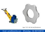 Medium 6 Point Scarifier Tungsten Carbide TCT Cutter On Milling Planer Flooring