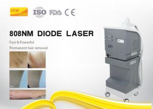 China High Safety 808nm Diode Laser , Salon Laser Hair Removal Machine Big Spot Size 12mm*12mm factory