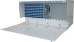 19'' rack mounted Slot type Module Fiber Optic Splitter for FTTH 222.5 x 482 x