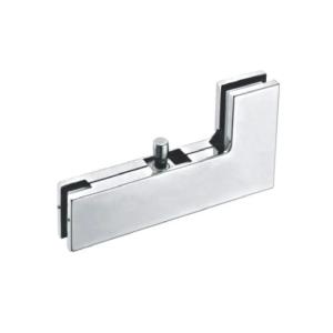 China Stainless Steel 201 Panel Corner L Patch For Frameless Glass Entrance Door factory