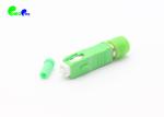 Flexible FC Female To SC Male 9 / 125μm SX Fiber Optic Adapter Polish Type