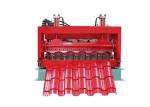 Color Steel Coil Metal Sheet Roof Roll Forming Machine Effective Width 1100mm