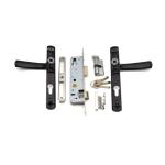 Home Office Aluminum Lever Door Handle with key lock OEM ODM Service