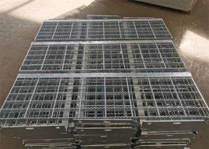 China Industrial Platform Stair Treads Steel Grating 5mm Thick For Railway Bridge factory