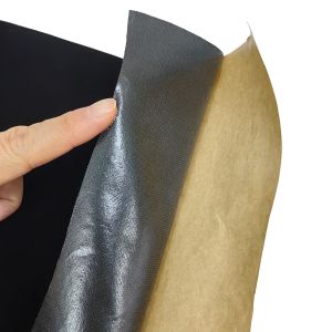 100D Adhesive ESD Antistatic Striped Silk Fabric Self Adhesive Polyester Mesh