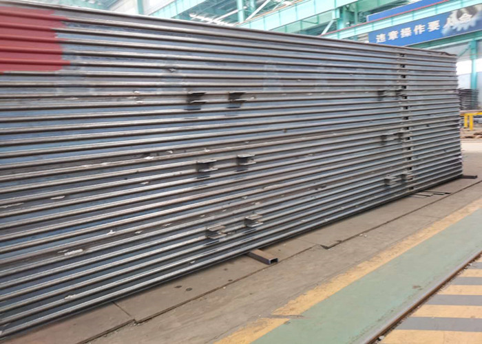Anti Corrosion Water Wall Panel Membrane With Fin Bar Boiler / Power Plant