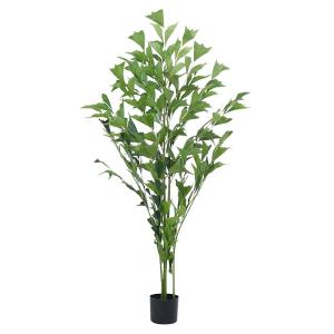 China Potted Plants 150CM Artificial Fishtail Palm For Shopping Malls Office Home Decor factory
