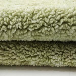 China Jacquard Velveteen Upholstery Plain Knitting Fabric 400 Gsm 100% Polyester 188F factory