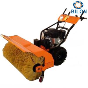 China 15HP Walk Behind Snow Sweeper Machines Gasoline Powered Work Width 1000mm factory