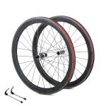 High Modulus Carbon Road Bike Wheelset Double Wall Inner Belt Rim Brake