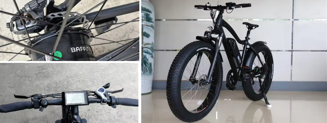 Hot Sale Electric Mountain Bike 26 Inch Fat Tire Electric Bicycle 48V 750W Electric Bike Disc Brake Ebike For Adults