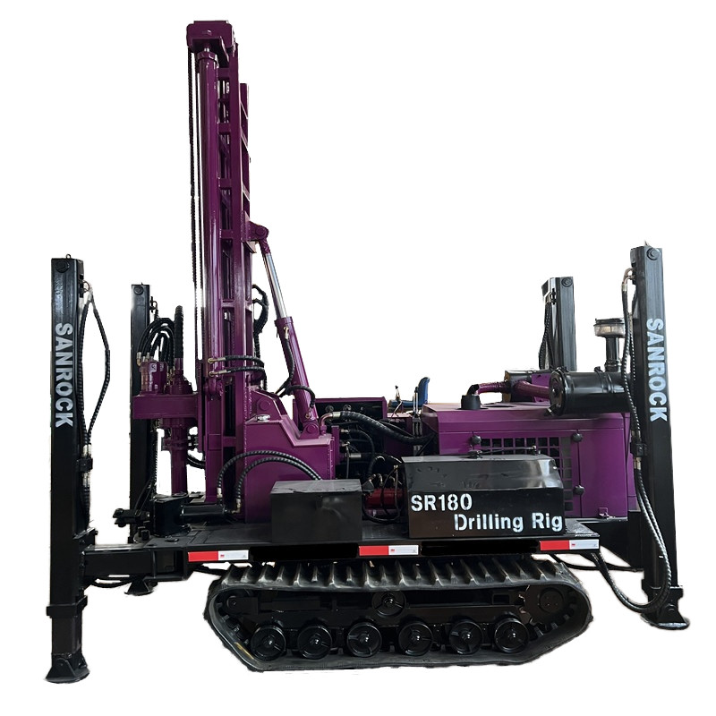 Crawler Water Well Drilling Rig Hydraulic Drilling Machine Deep Water Well Drilling Rig