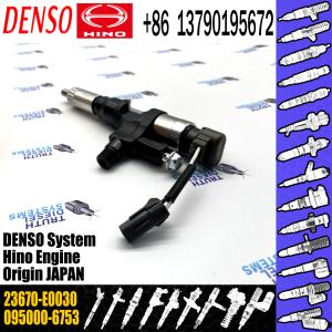 China New Diesel DENSO Fuel Injector Assembly 095000-6753 23670-E0030 In Stock factory