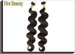 Natural Black 5A Virgin Brazilian Hair Extension Weft Body Wave