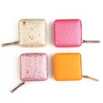 Wintape Promotional Floral PU Leather Squar Body Tape Measure Cute Shiny Glitter