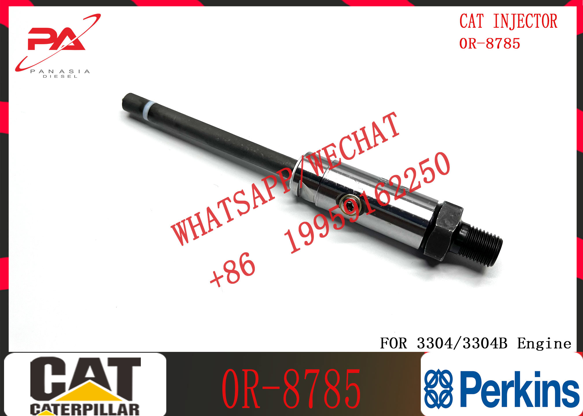 Common Rail injector 0R-8785 0R-1747 0R-3424 130-1804 0R-8787 8N-7005 130-1804 0R-8787 0R-4124