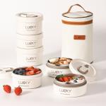 Leak-proof Metal Bento Lunch Box With Independent Sealing And Ventilation
