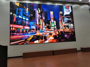 China 3840HZ Indoor Led Video Wall P1.875 LED Display Securities Market Disclosure Screen factory