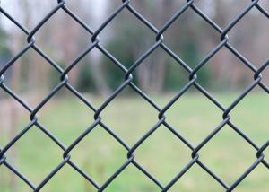 China PVC Coated Diamond Chain Link Fencing Galvanized 2.0mm Diameter 60 X 60mm factory