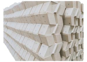 China Glass Furnace SiO2 Fireproof Silica Refractory Bricks 45MPa factory